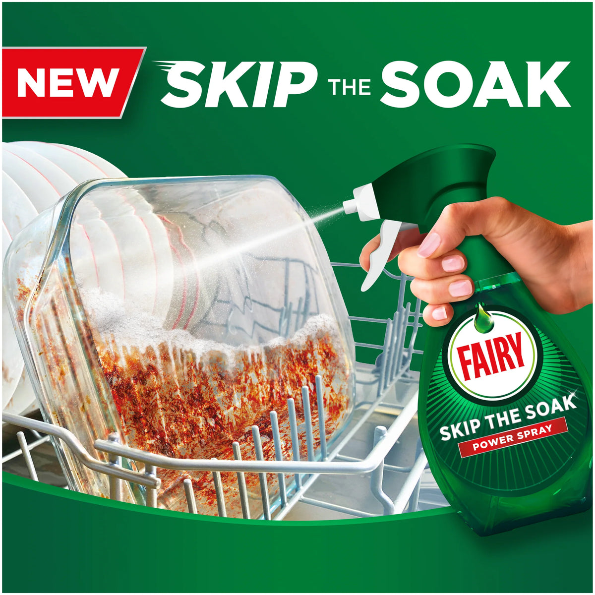 Fairy Hand Dish Wash power spray pomegranate 500ml — image 2