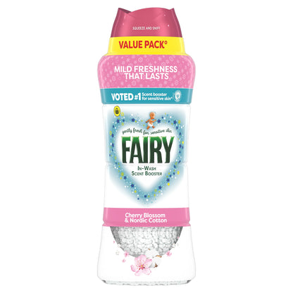 Fairy In-Wash Cherry Blossom & Nordic Cotton Scent Booster 425g — image 1