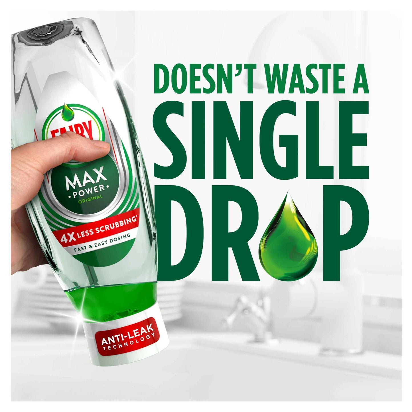 FAIRY Max Power Original Washing Up Liquid 730ml