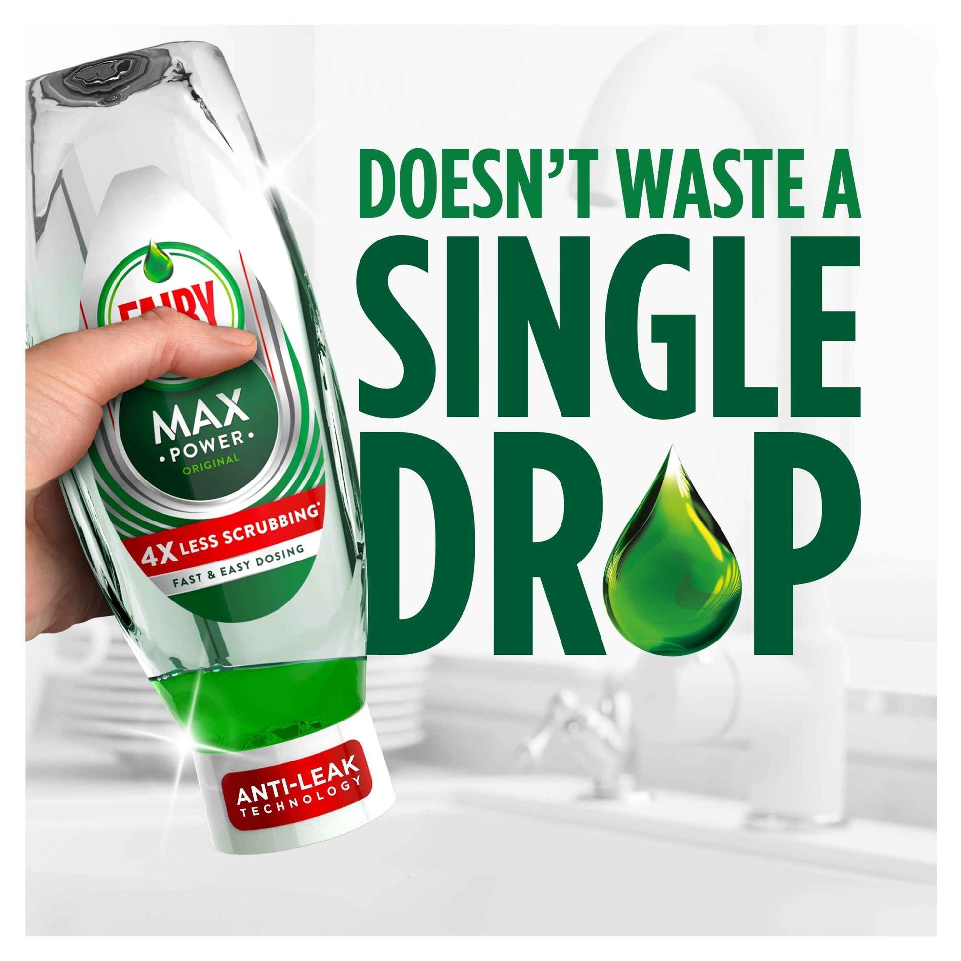 FAIRY Max Power Original Washing Up Liquid 730ml