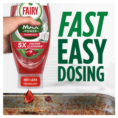 FAIRY Max Power Pomegranate Dishwashing Liquid 660ml