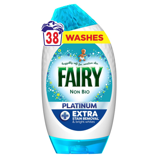 Fairy Non Bio Platinum Washing Gel 38 Washes 1254ML — image 1