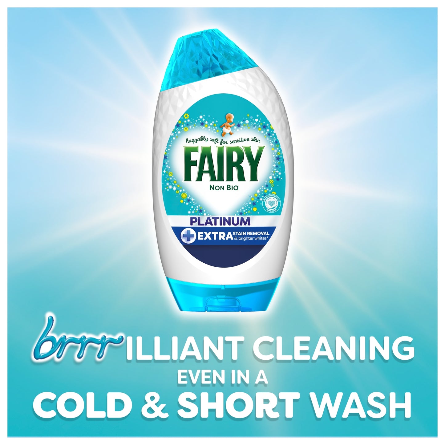 Fairy Non Bio Platinum Washing Gel 38 Washes 1254ML — image 5