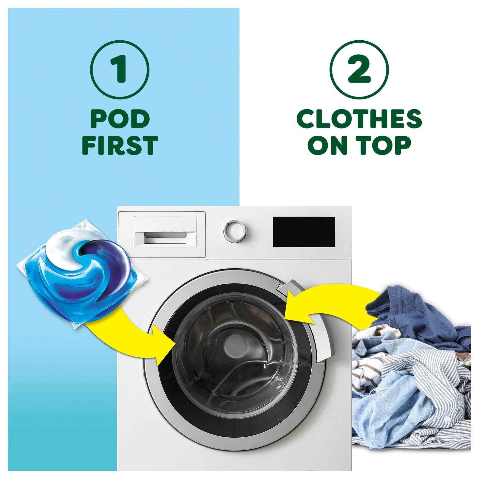 FAIRY Non Bio Platinum Washing Pods Extra Stain Removal 30 Washes 747g