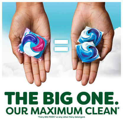 Fairy Non Bio The Big One Cherry Blossom & Nordic Cotton Washing Liquid Pods 21 Washes 833.7g — image 5