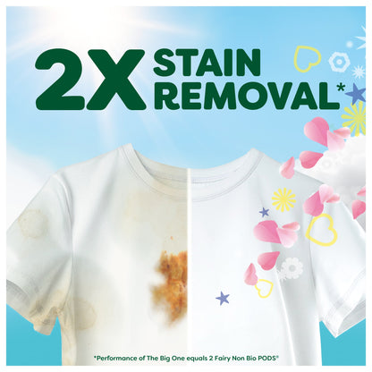 Fairy Non Bio The Big One Cherry Blossom & Nordic Cotton Washing Liquid Pods 29 Washes 1151.3g — image 4
