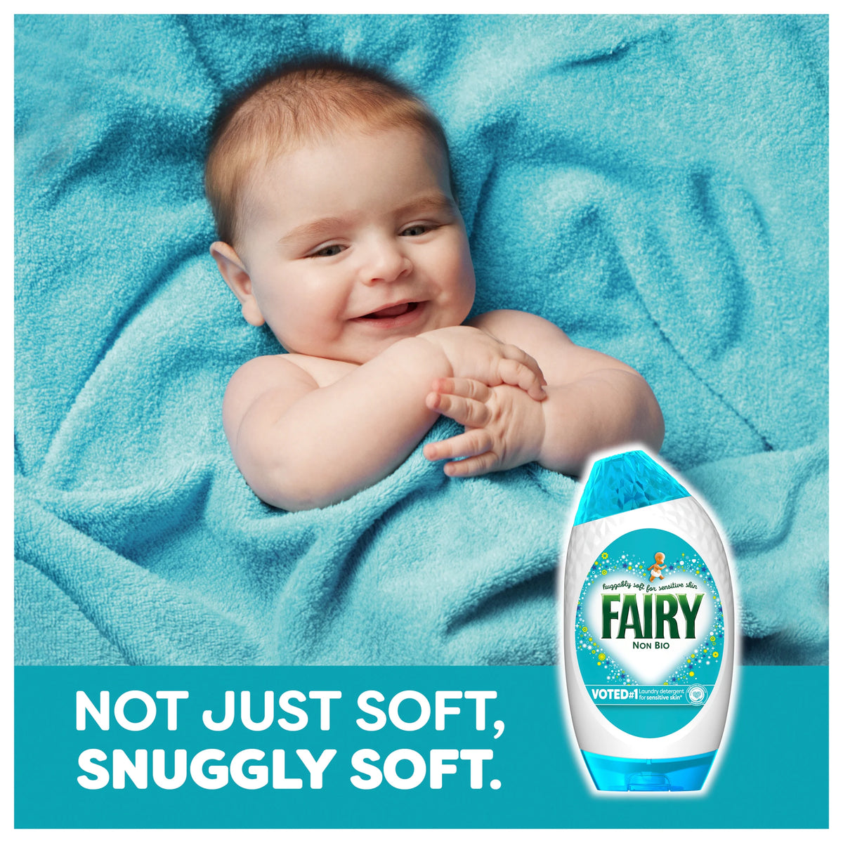 Fairy Non Bio Washing Liquid Gel 45 Washes 1485ML — image 4