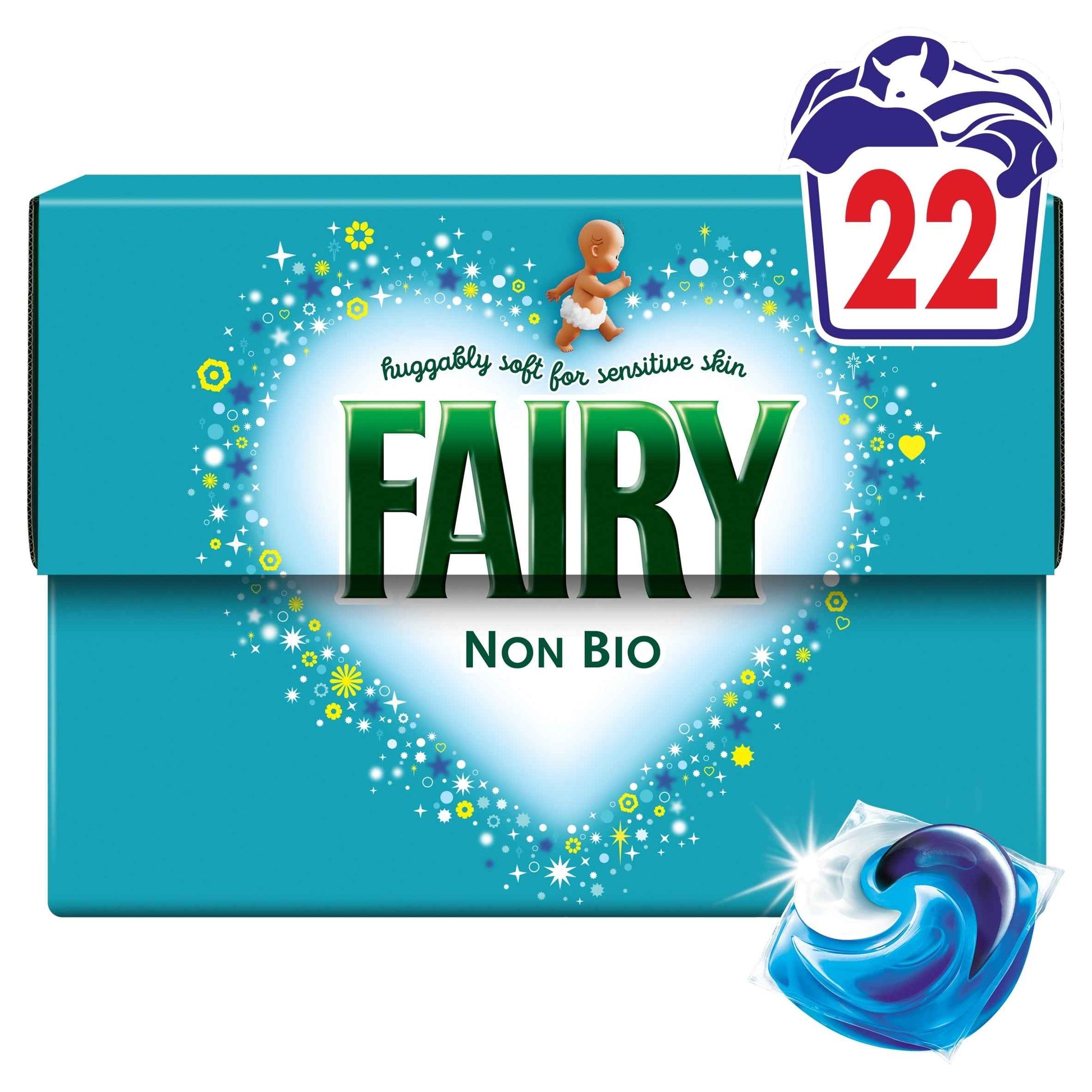 FAIRY Non Bio Washing Pods 22 Washes 453.2g