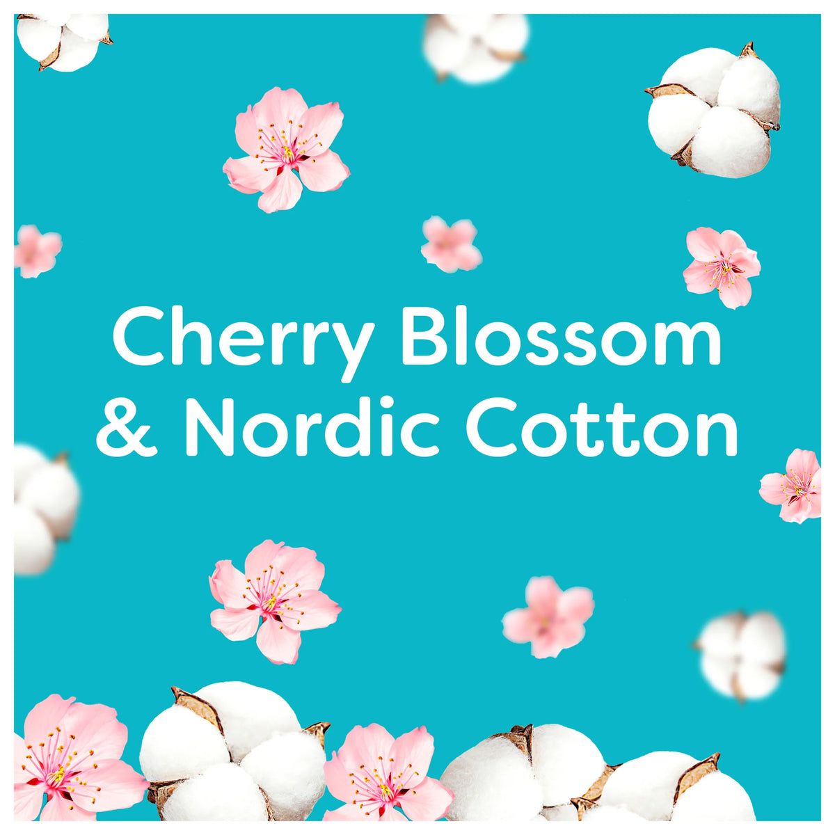 Fairy Outdoorable Fabric Conditioner Cherry Blossom & Nordic Cotton 105 Washes 1.47L — image 2