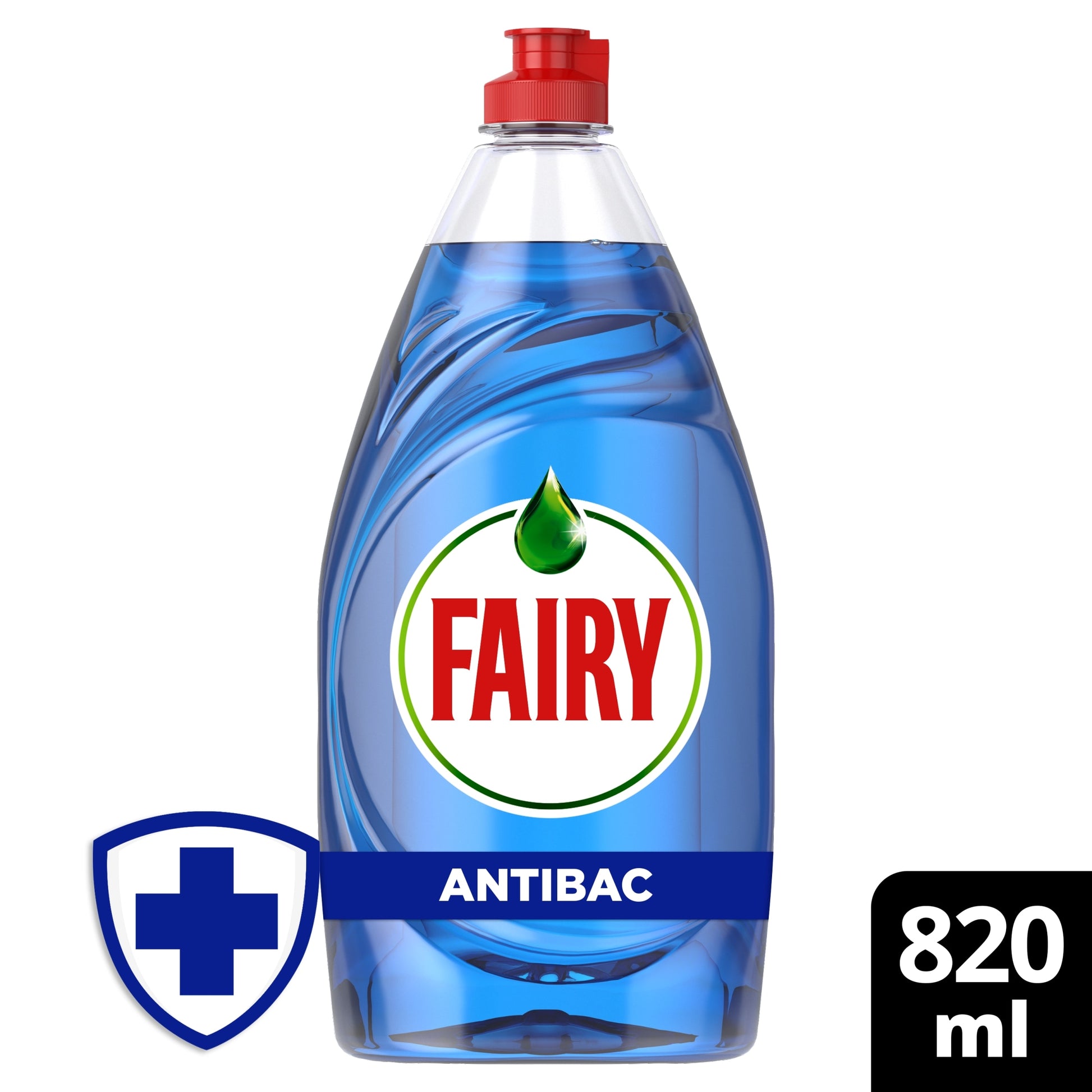 Fairy Platinum Antibacterial Washing Up Liquid Eucalyptus 820Ml — image 1