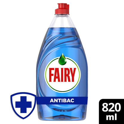 Fairy Platinum Antibacterial Washing Up Liquid Eucalyptus 820Ml — image 1