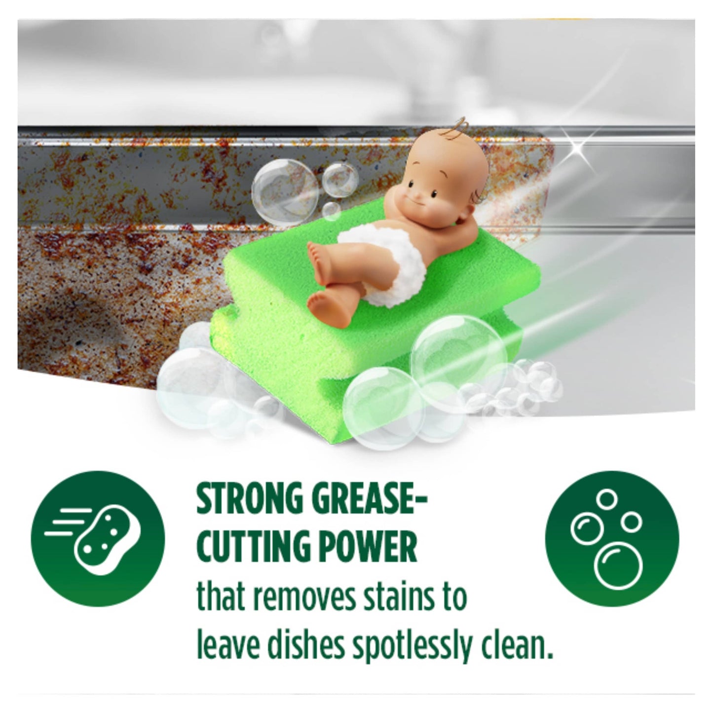 Fairy Platinum Antibacterial Washing Up Liquid Eucalyptus 820Ml — image 3