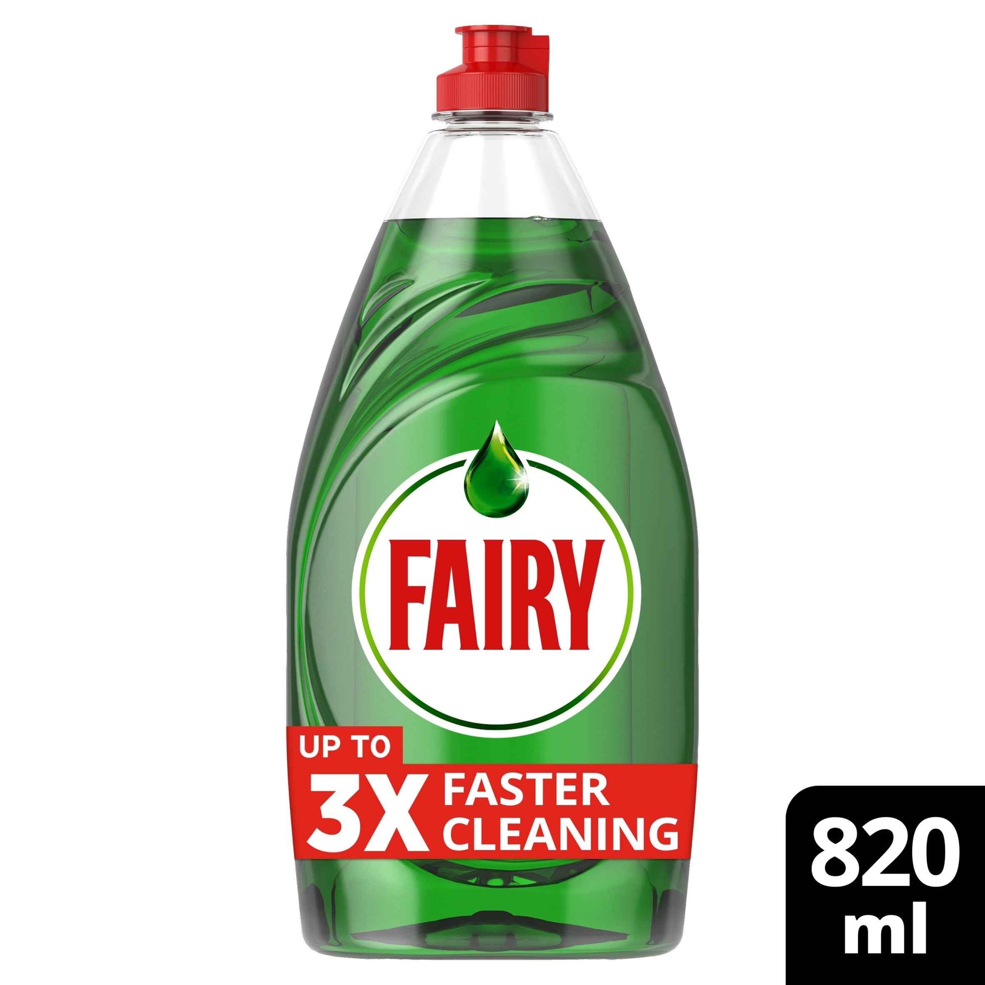 FAIRY Platinum Quick Wash Washing Up Liquid 820ml