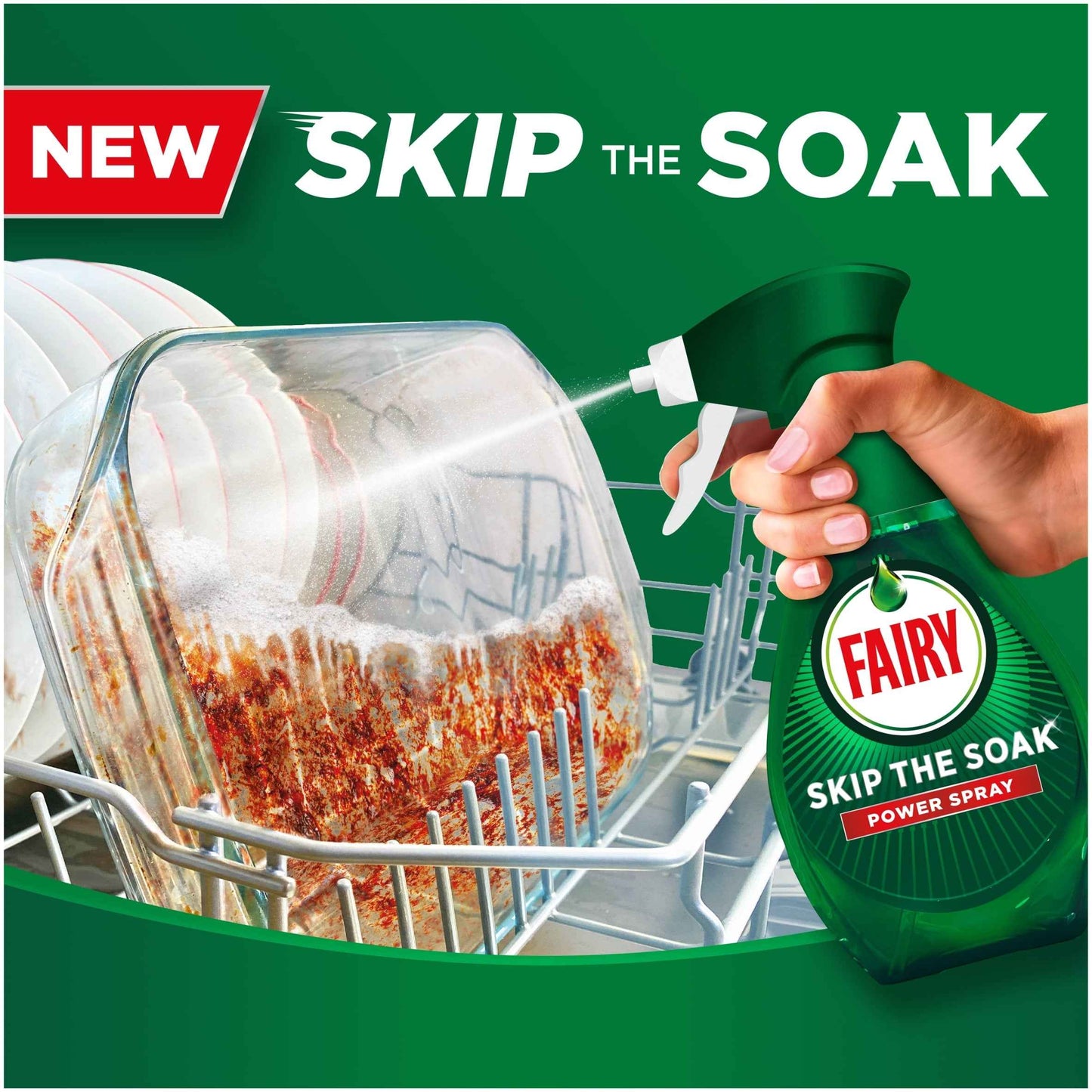 FAIRY Skip The Soak Power Spray Lemon 500ml