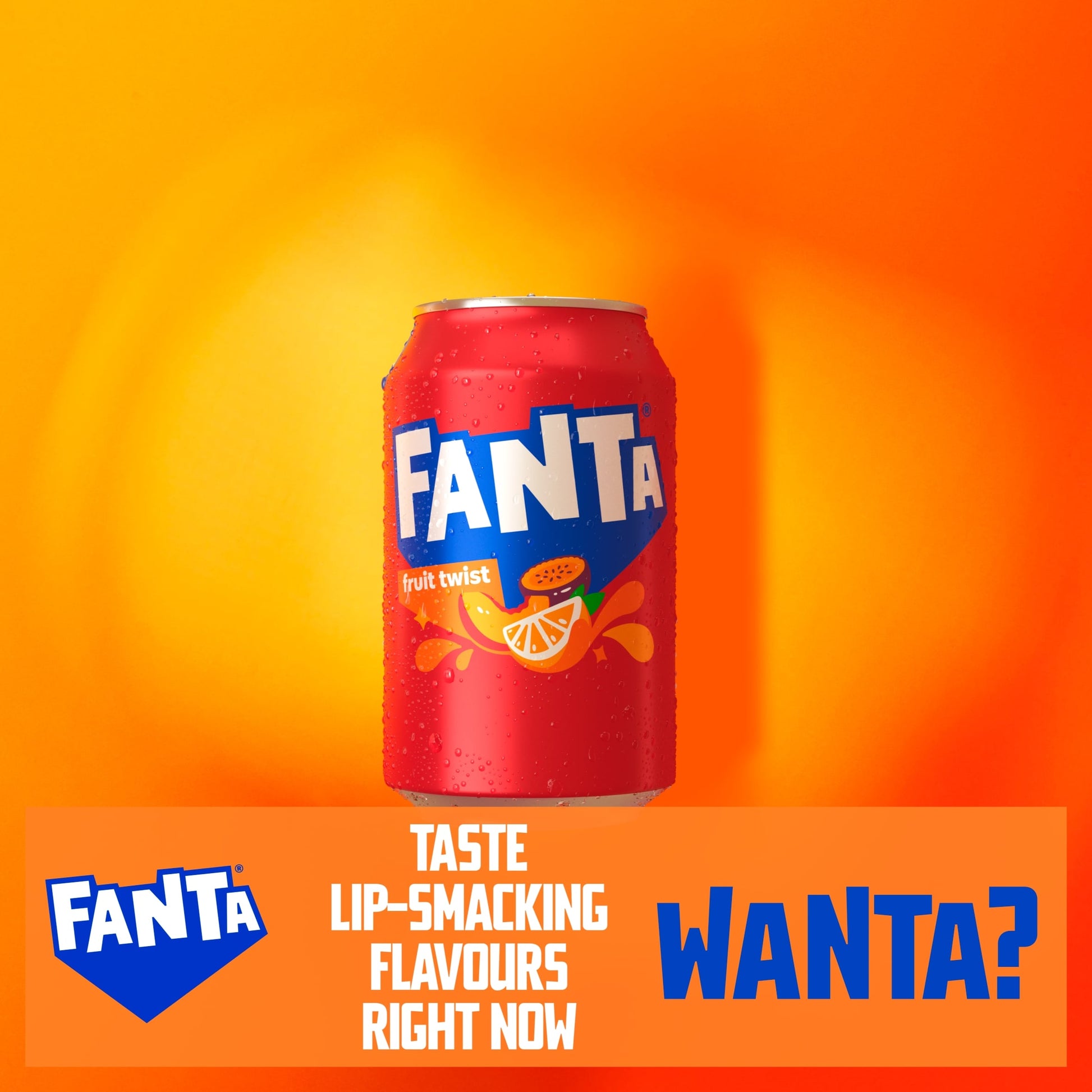 Fanta Fruit Twist Soft Drink Can 150 mL — image 2
