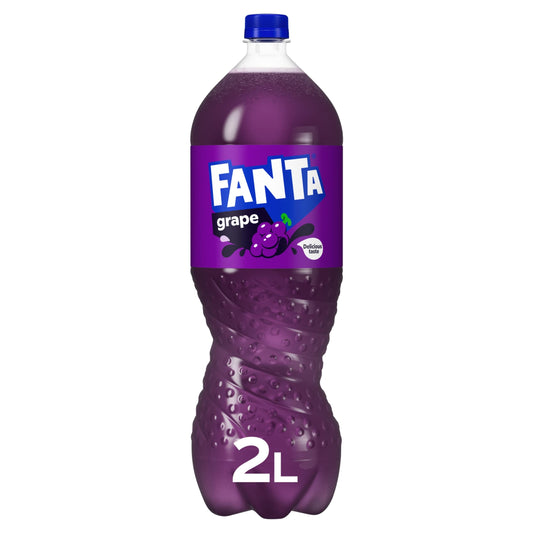 Fanta Grape Soft Drink Bottle 2L — image 1