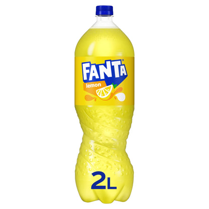 Fanta Lemon Soft Drink Bottle 2L — image 1