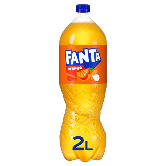Fanta Orange Soft Drink Bottle 2L — image 1