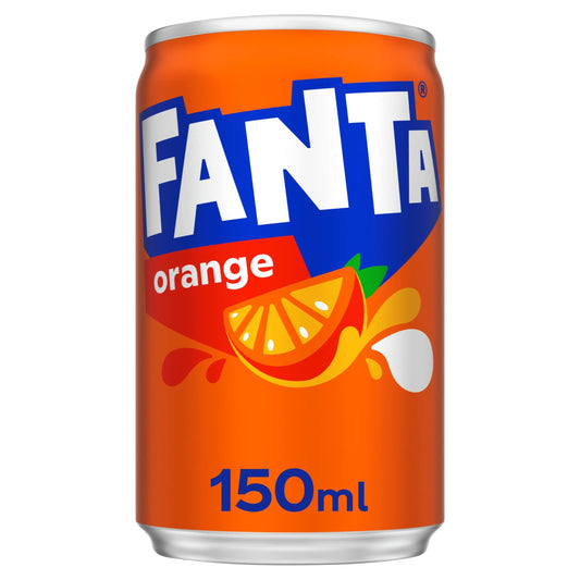 Fanta Orange Soft Drink Can 150mL — image 1