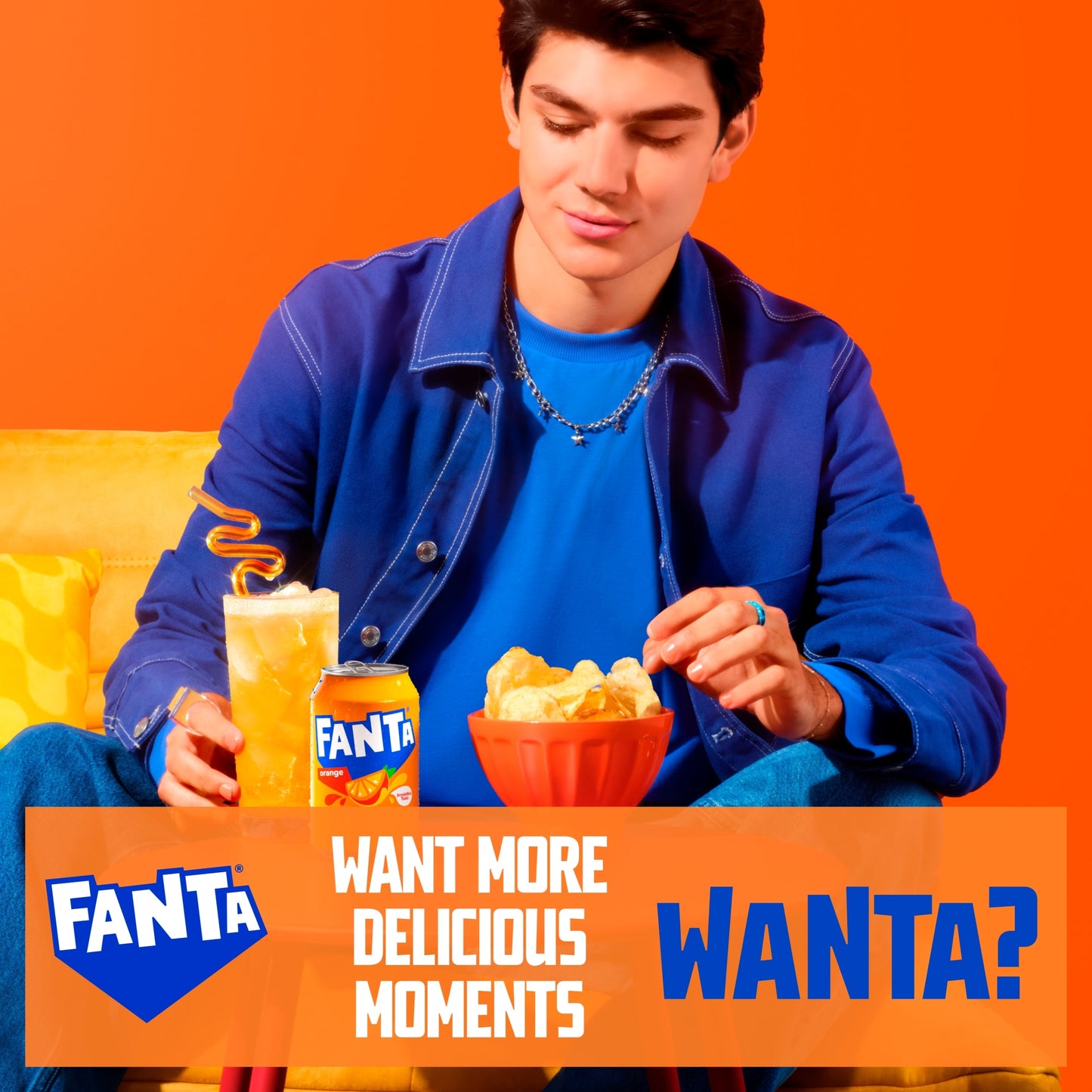 Fanta Orange Soft Drink Cans 15 x 330 mL — image 4