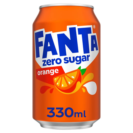 Fanta Orange Zero 330ml — image 1