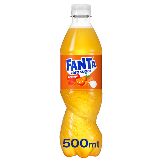 Fanta Zero Sugar Orange 500ml — image 1