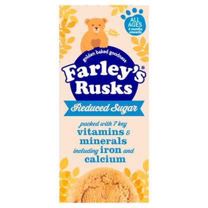 Farley's Reduced Sugar Rusks Baby Food Snack 150g — image 1