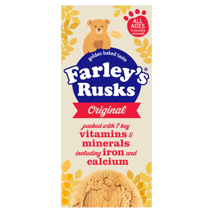 Farleys Original Rusks Baby Food Snacks 150g — image 1
