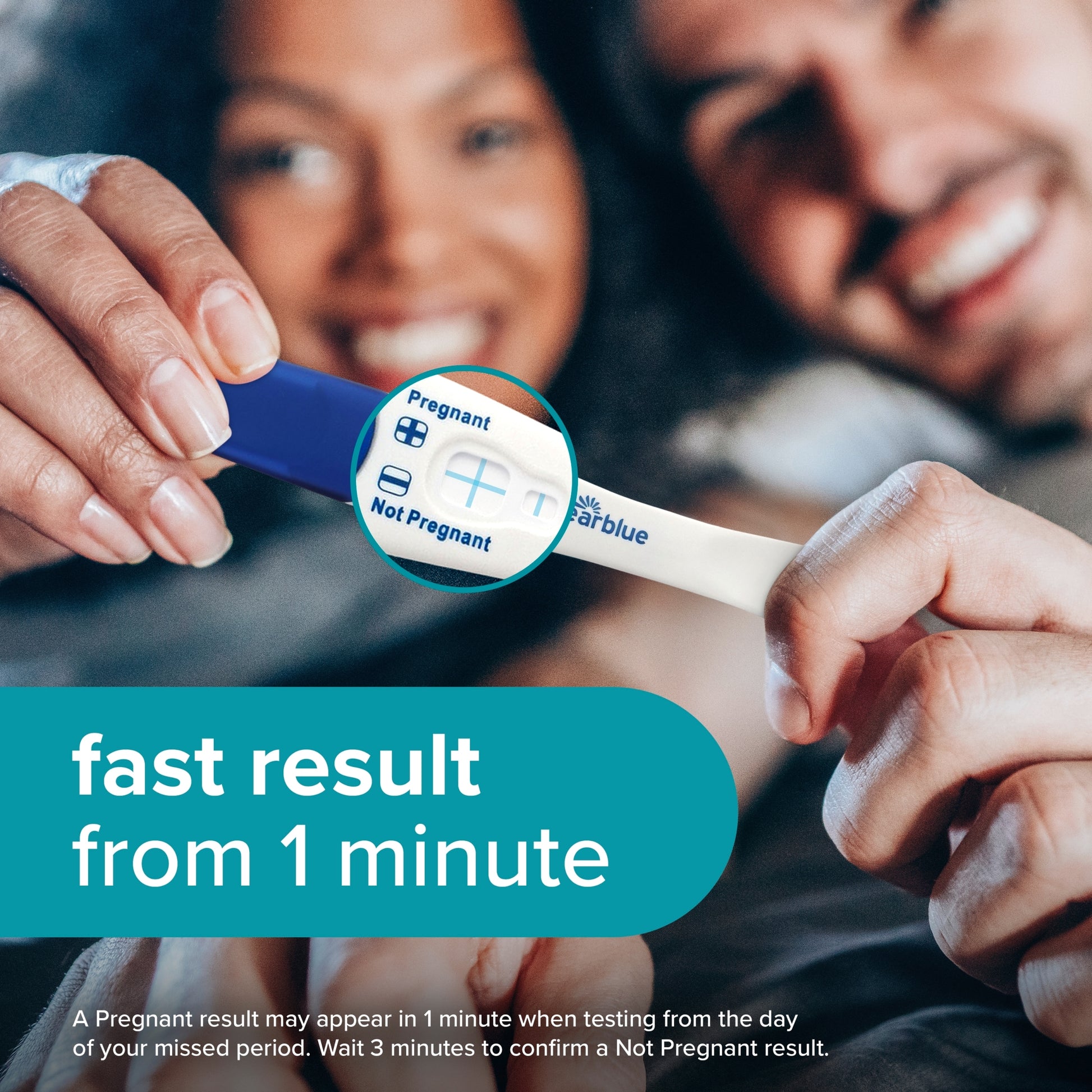 Fast Clearblue Plus Visual Pregnancy Test 1Ct — image 3