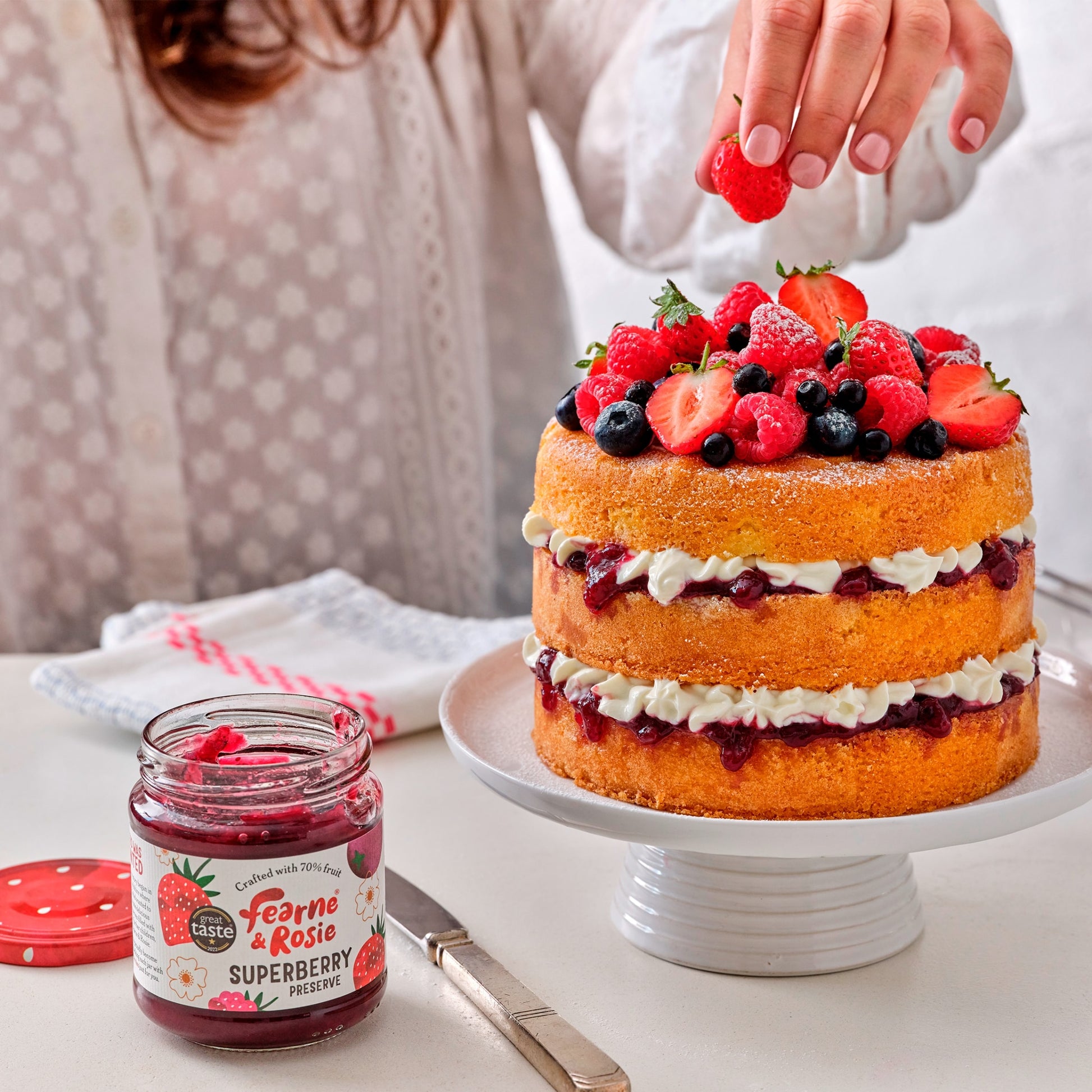 Fearne & Rosie Superberry Preserve 310g — image 2