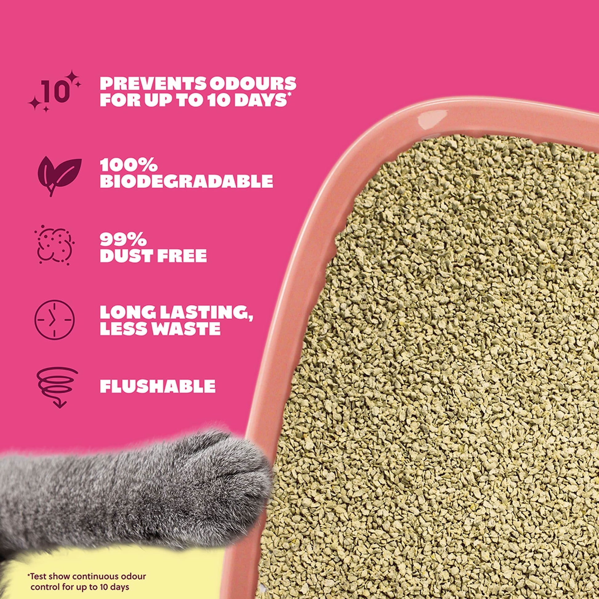 Felight Natural Corn Ultra Clumping Cat Litter 6L — image 2