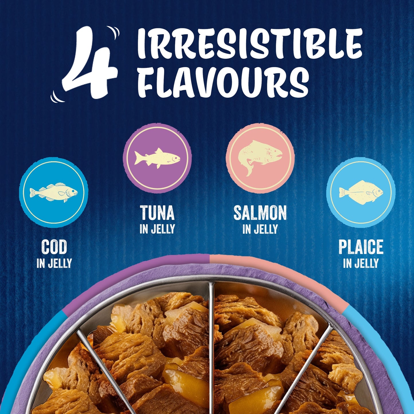 FELIX As Good As it Looks Ocean Feasts in Jelly Wet Cat Food 40x85g — image 3