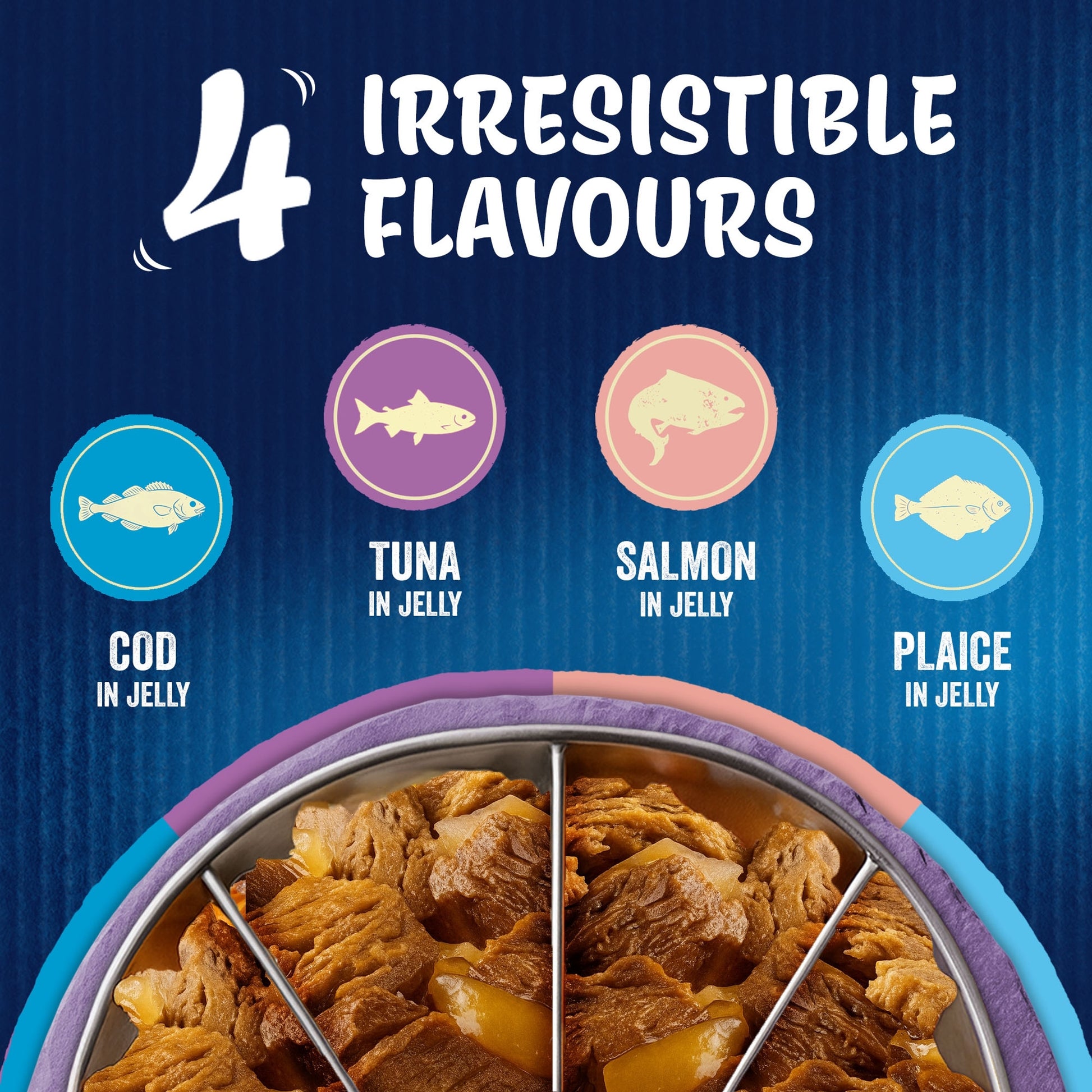 FELIX As Good As it Looks Ocean Feasts in Jelly Wet Cat Food 40x85g — image 3