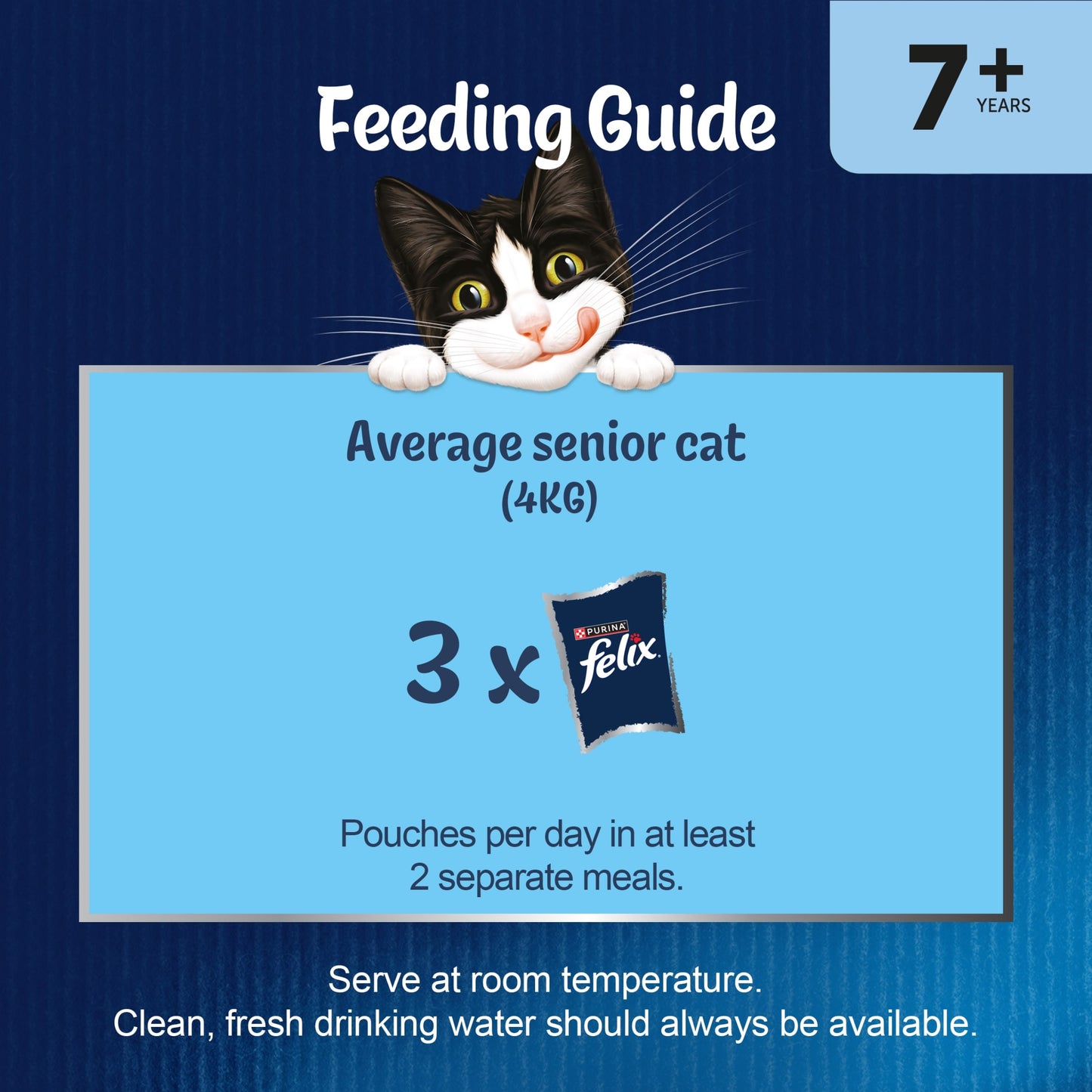 Felix As Good As it Looks Senior 7+ Meat in Jelly Wet Cat Food 12x85g — image 3