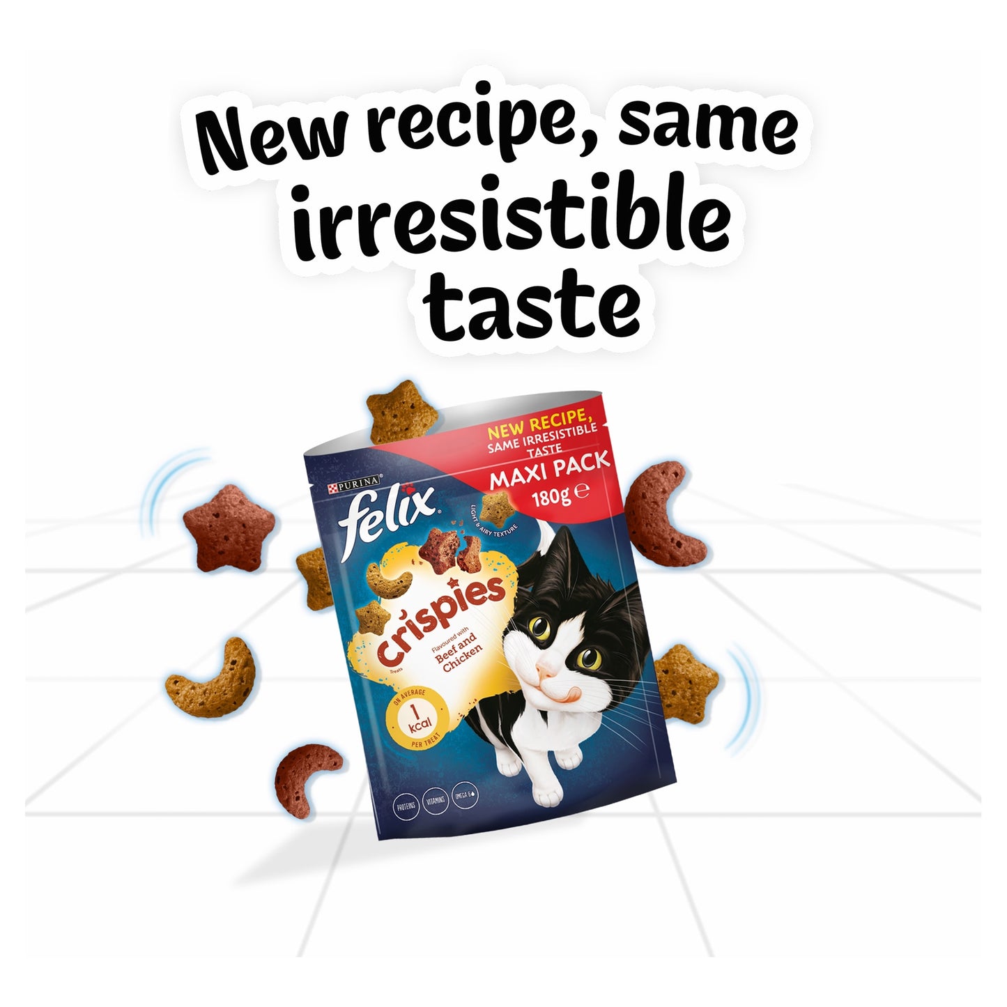 Felix Crispies Cat Treats - Beef and Chicken 180g — image 3