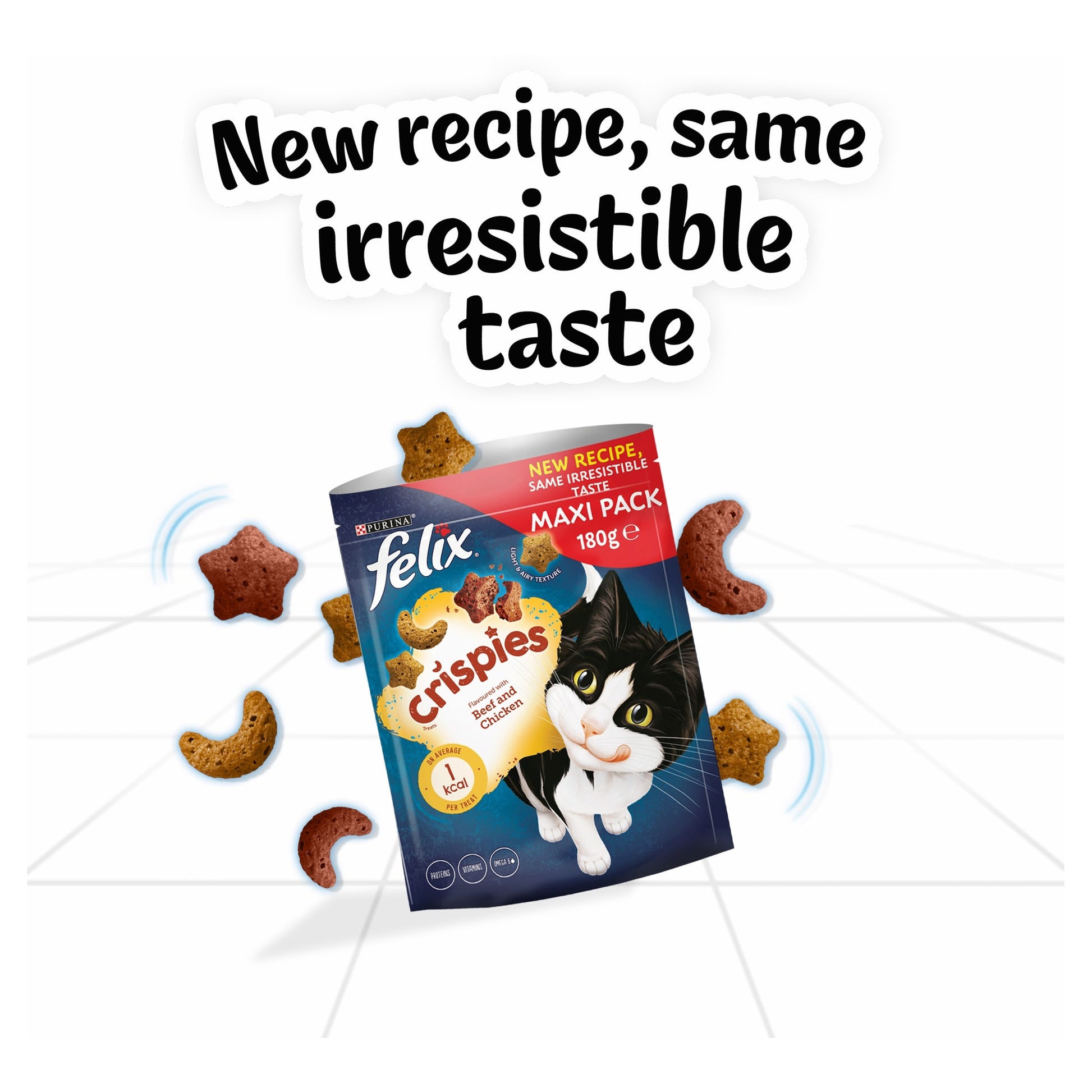 Felix Crispies Cat Treats - Beef and Chicken 180g — image 3