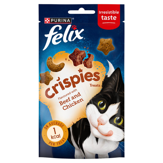 Felix Crispies Cat Treats Beef and Chicken 45G — image 1