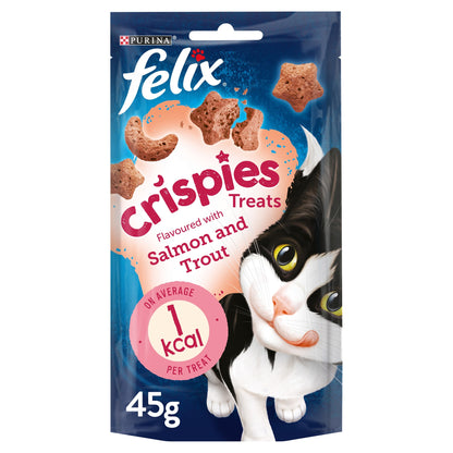 Felix Crispies Cat Treats Salmon & Trout 45G — image 1