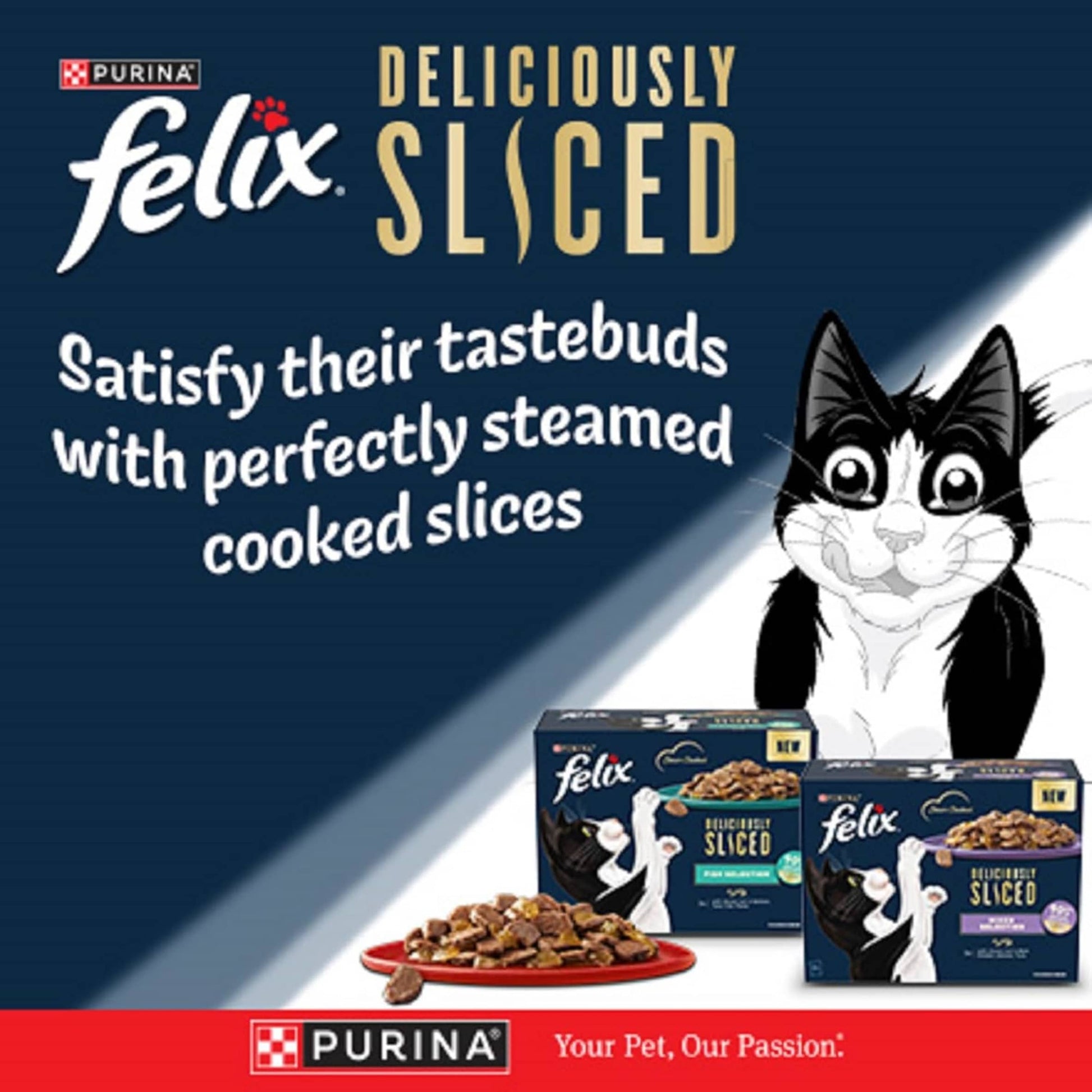 FELIX Deliciously Sliced Mixed Selection in Jelly Wet Cat Food 12x80g — image 4