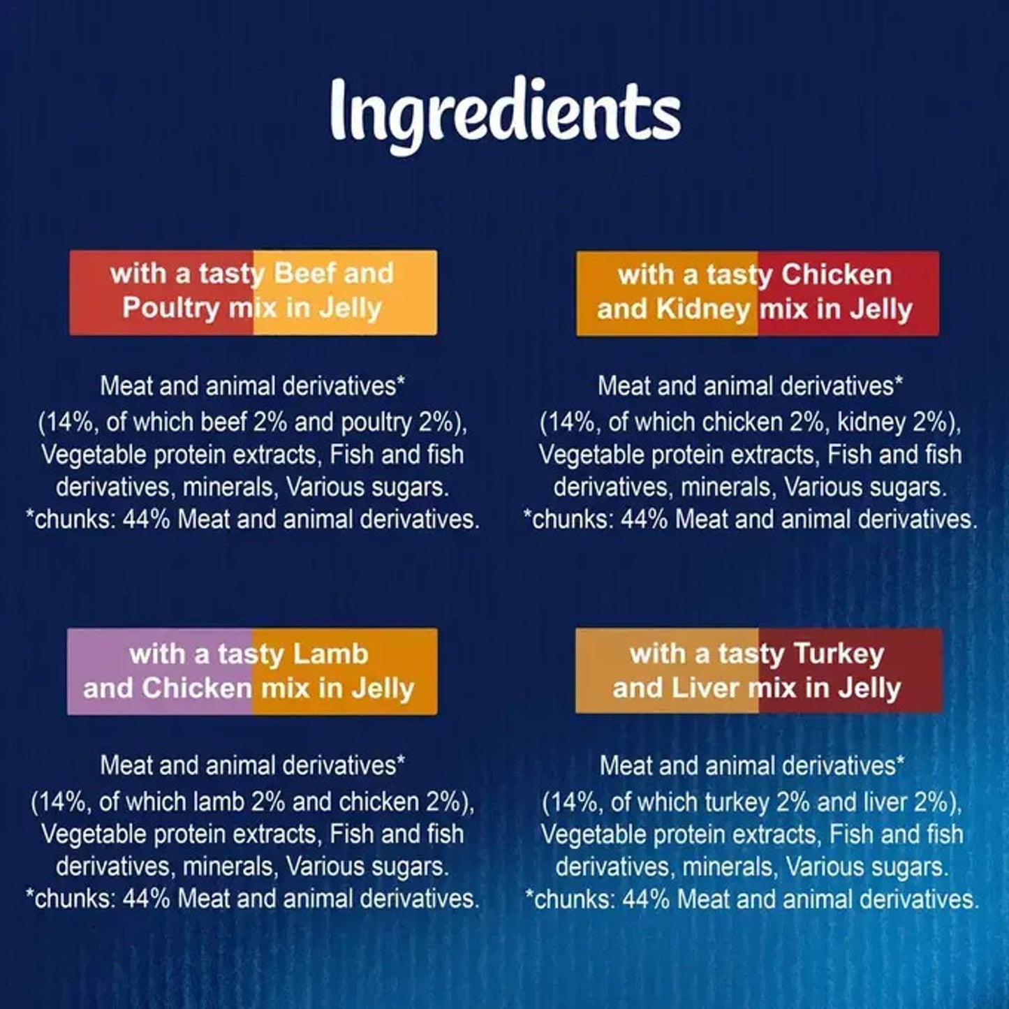 Felix Doubly Delicious 7+ Meat Countryside Selection in Jelly Wet Cat Food 12x85g — image 3