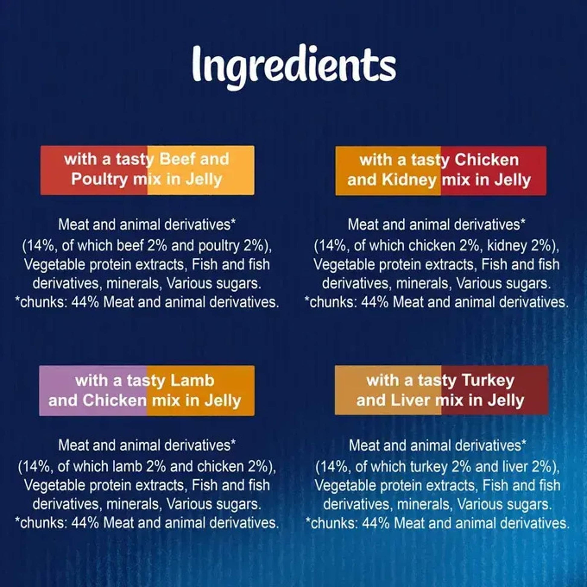 Felix Doubly Delicious 7+ Meat Countryside Selection in Jelly Wet Cat Food 12x85g — image 3