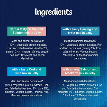 FELIX Doubly Delicious Ocean Recipes in Jelly Wet Cat Food 12x85g — image 6