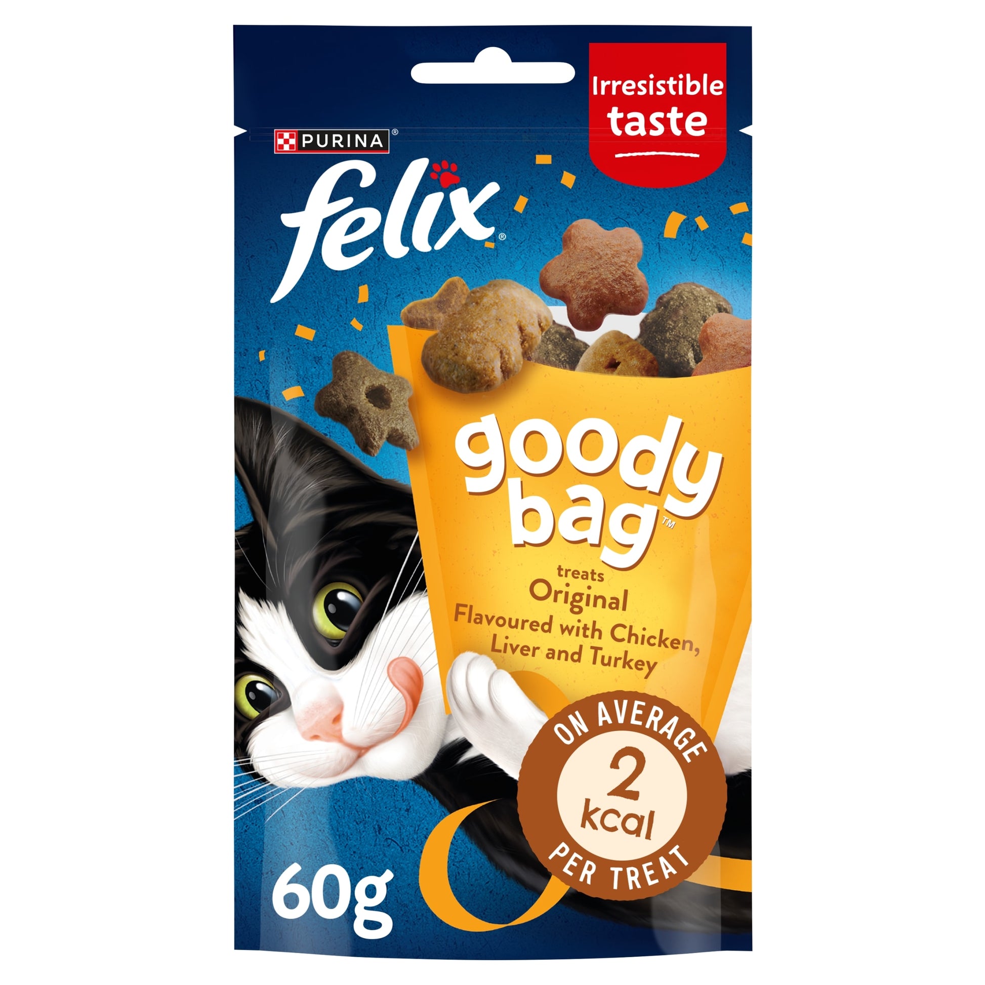 Felix Goody Bag Cat Treats Original Mix 60G — image 1