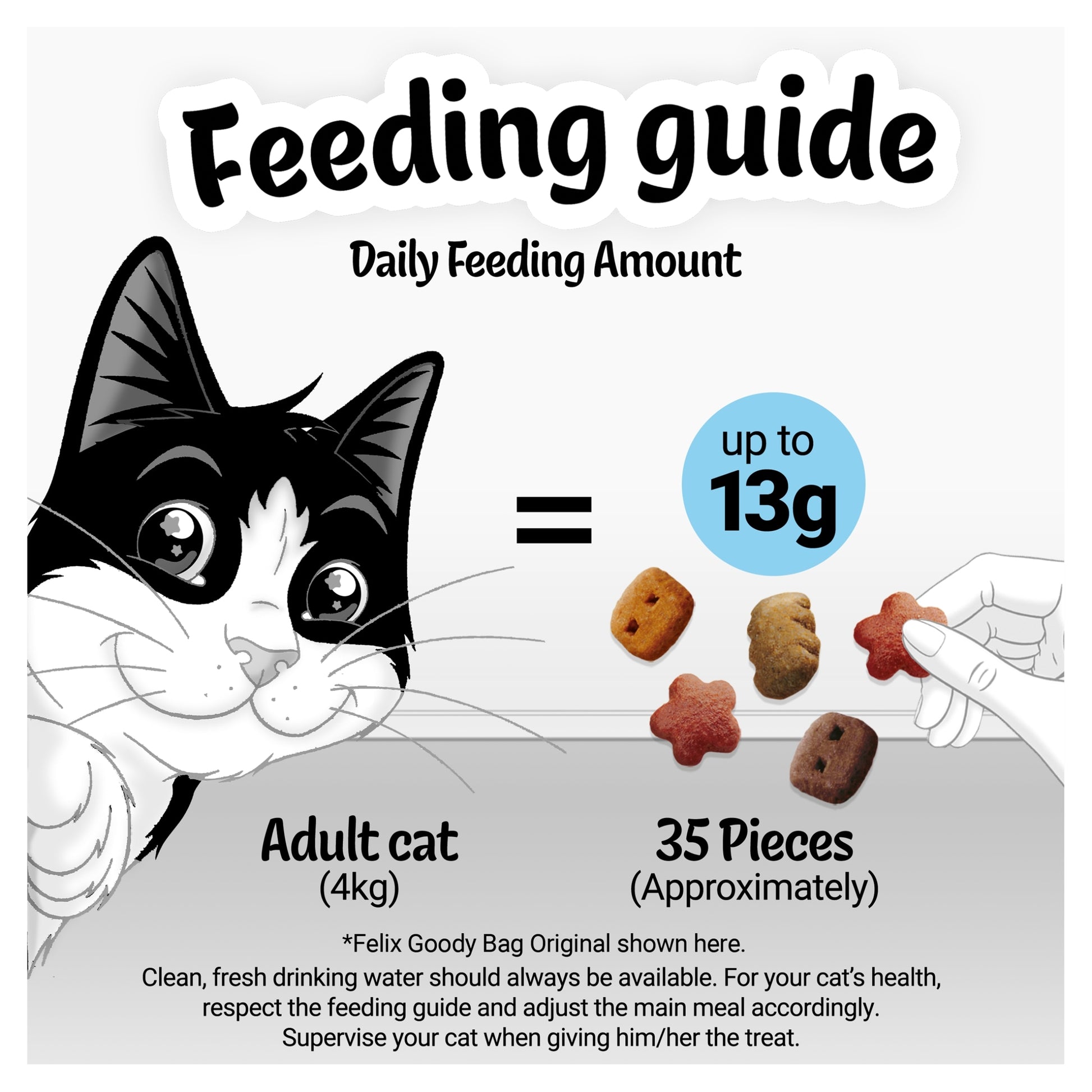 Felix Goody Bag Cat Treats Original Mix 60G — image 7
