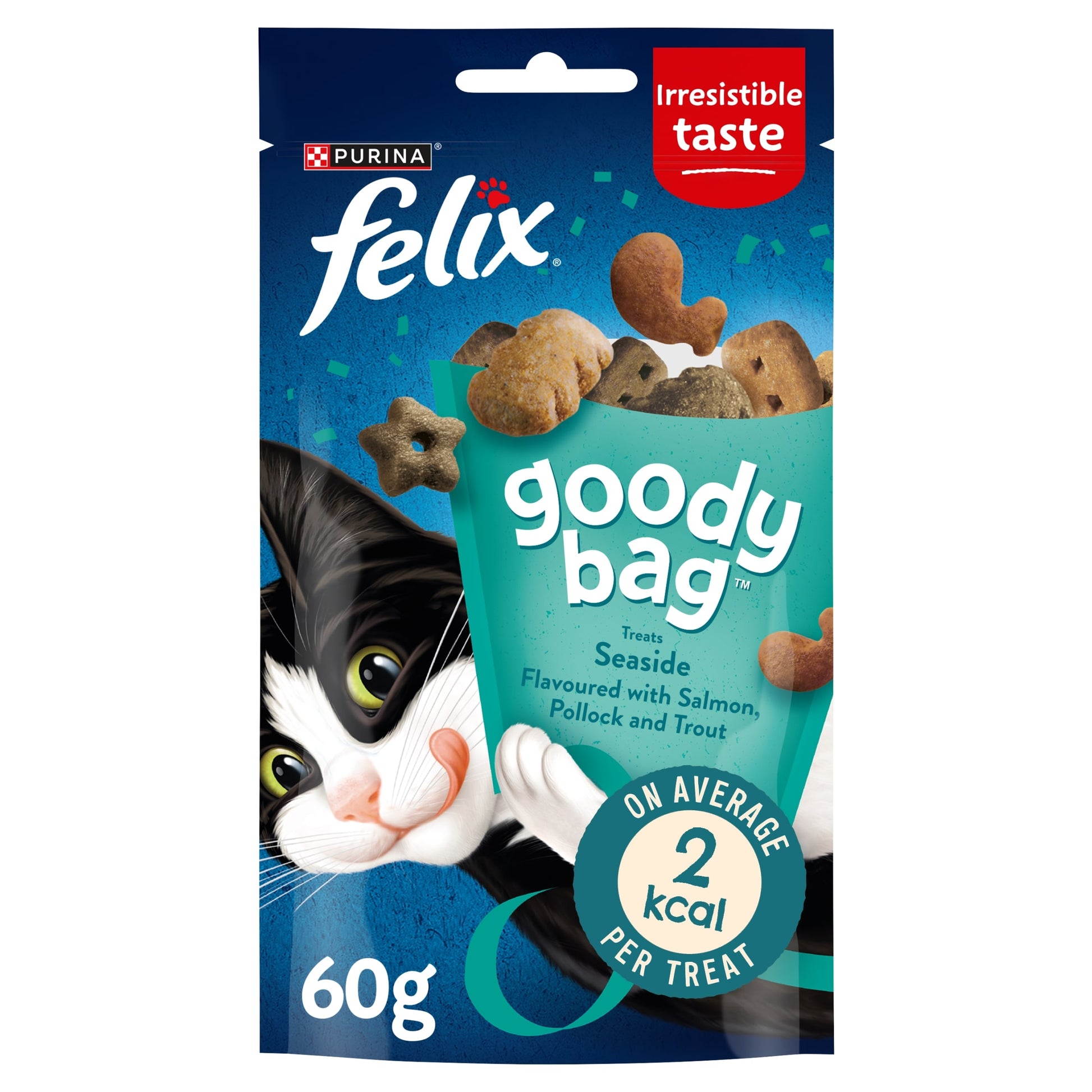 Felix Goody Bag Cat Treats Seaside Mix 60G — image 1