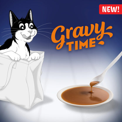 FELIX Gravy Time Chicken and Turkey Wet Cat Food 6x40g — image 2