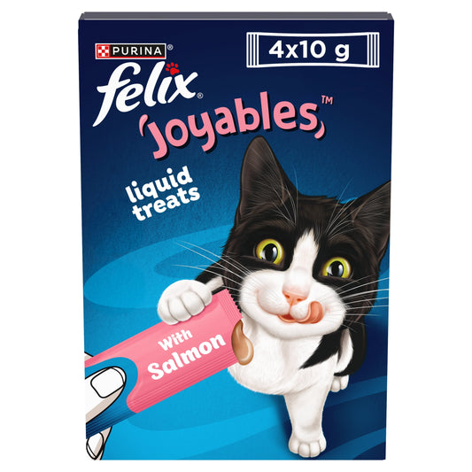 Felix Joyables Salmon Liquid Cat Treat 4x10g — image 1