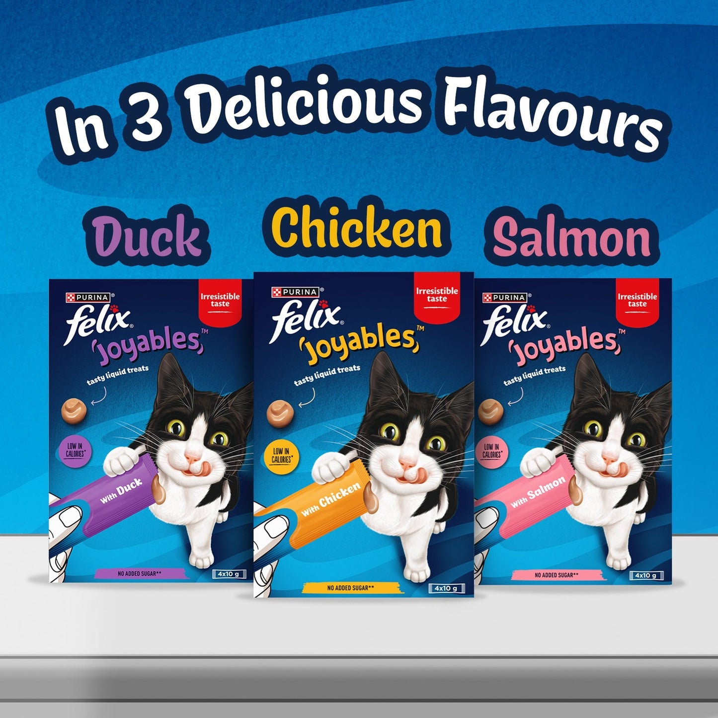 Felix Joyables Salmon Liquid Cat Treat 4x10g — image 4