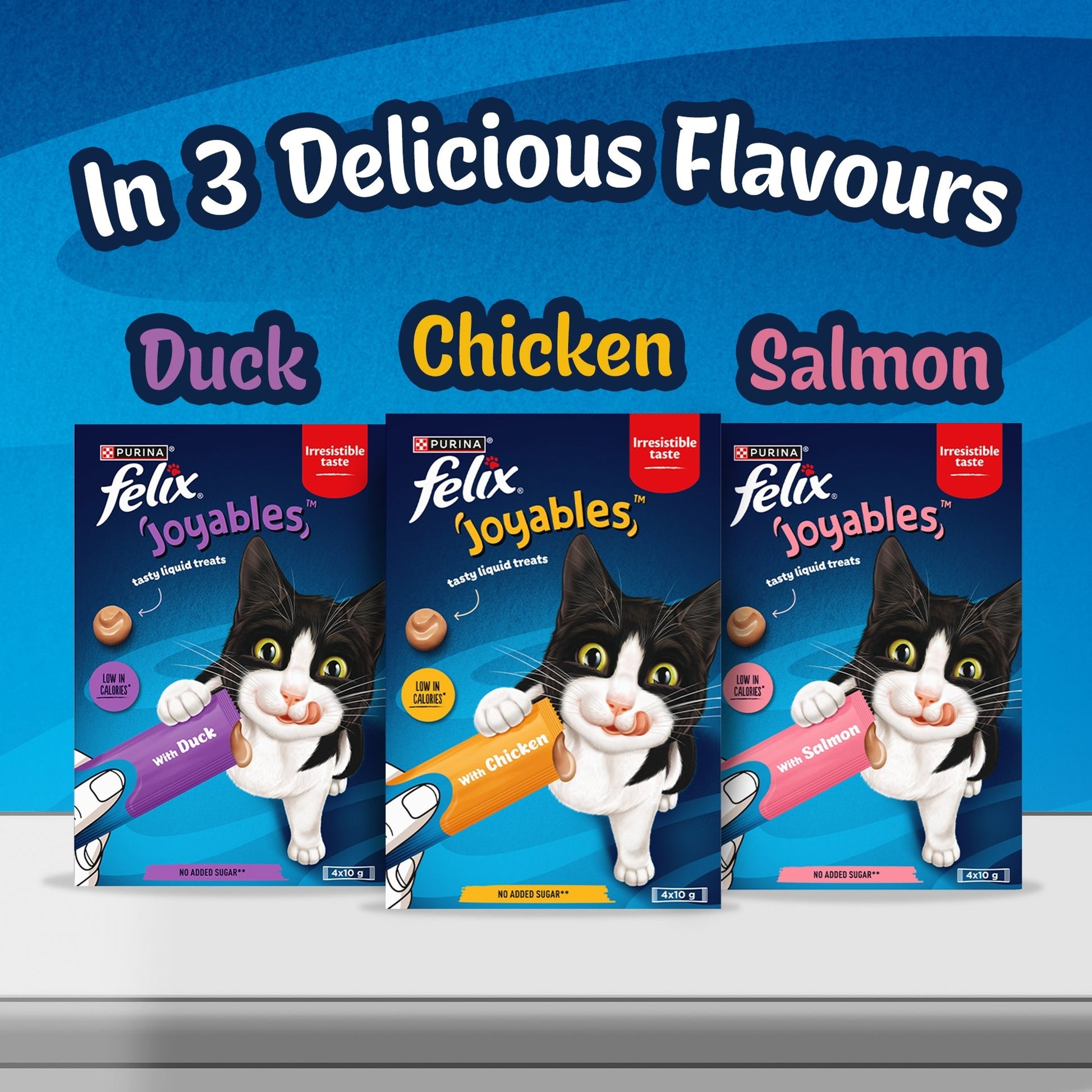 Felix Joyables Salmon Liquid Cat Treat 4x10g — image 4