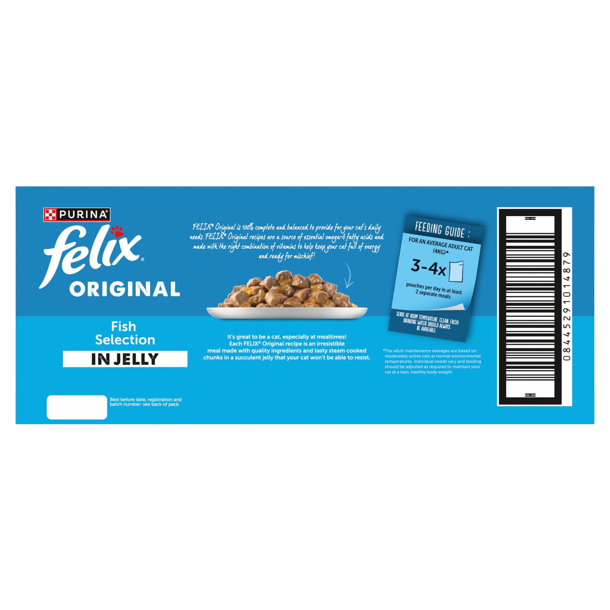 FELIX Original Fish Selection in Jelly Wet Cat Food 40x85g — image 5